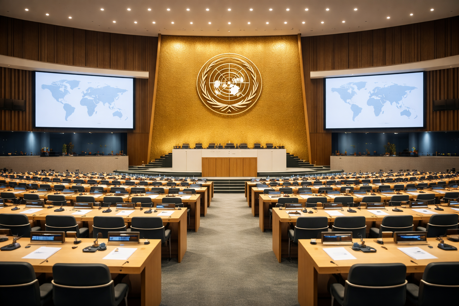 Grande salle de conférence internationale — Nations Unies